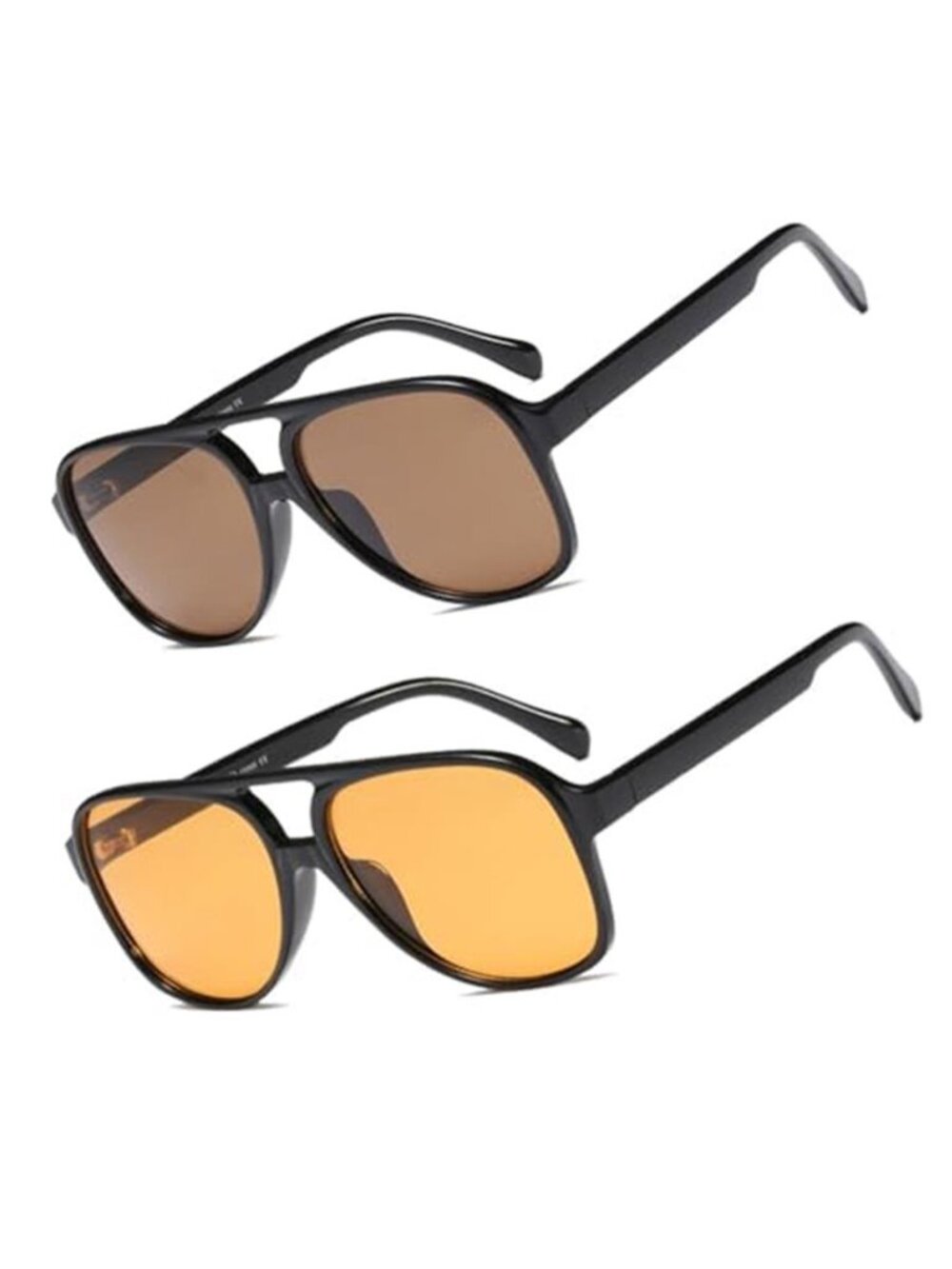 Xpectrum Trendy Retro Sunglasses for Men Women 70s Vintage Aviator Sun Glasses